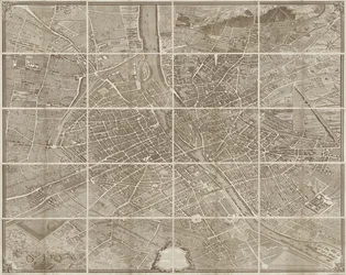 Plan of Paris
